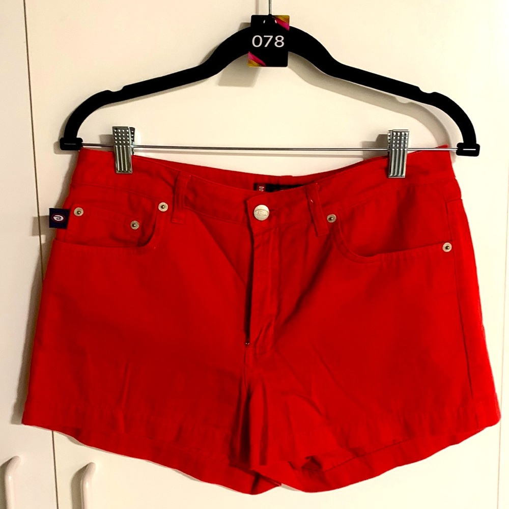 078 Bongo Shorts Red Y2K Juniors